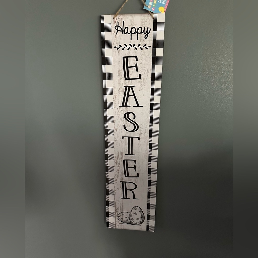 Wooden Easter Door Hanger